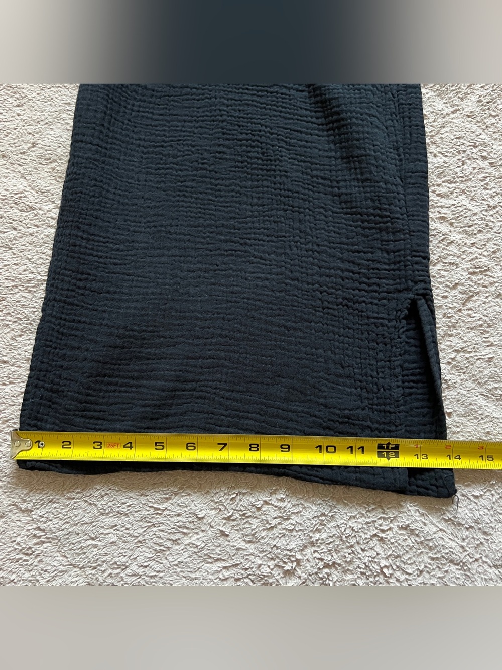 Cynthia Rowley High Rise Gauzy Cotton Cropped Capri Pants Wide Leg Cottage Sz 2X - Picture 4 of 7